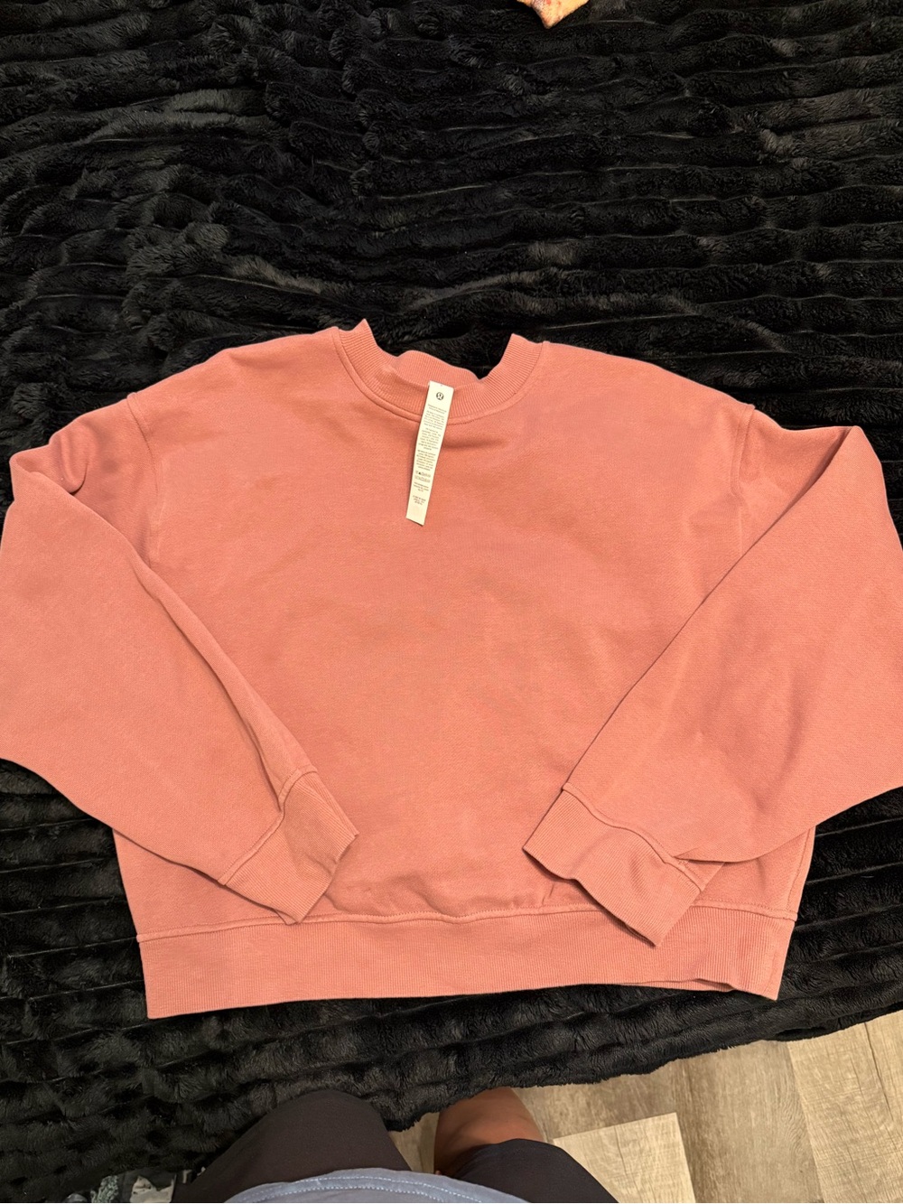lululemon athletica Dusty Rose Crewneck Sweatshirt